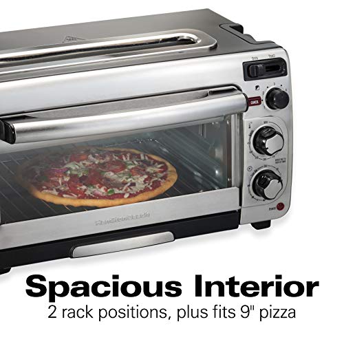 Hamilton Beach 31156 2-in-1 Oven and Toaster, Stainless Steel