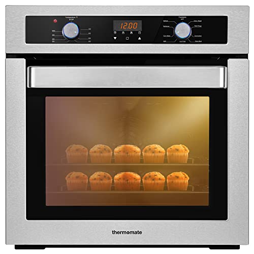 Thermomate 24 Inch Single Wall Oven in Stainless Steel