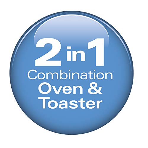 Hamilton Beach 31156 2-in-1 Oven and Toaster, Stainless Steel
