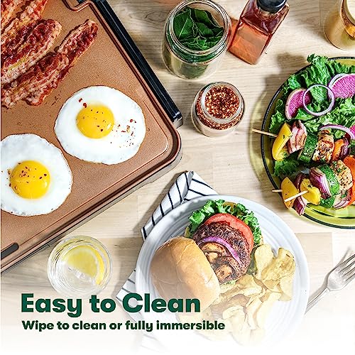 BELLA XL Electric Griddle with Fusion TI Coating