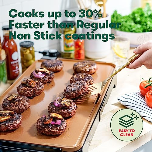 BELLA XL Electric Griddle with Fusion TI Coating