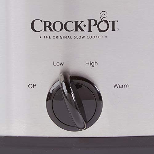 7-Qt Stainless Steel Oval Slow Cooker