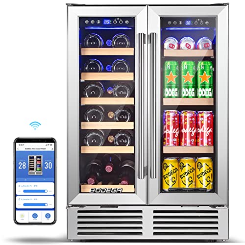 24" BODEGA Dual Zone Wine & Beverage Refrigerator