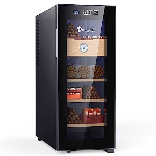 33L KingChii Electric Cigar Humidor with Temperature Control