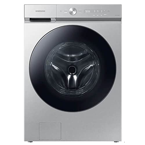 Samsung Smart Stainless Steel Front Load Washer - 5.3 Cu. Ft