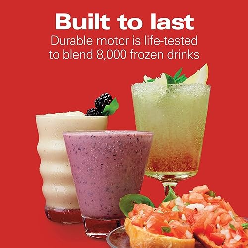 Hamilton Beach Blender with 14 Functions, Stainless Steel