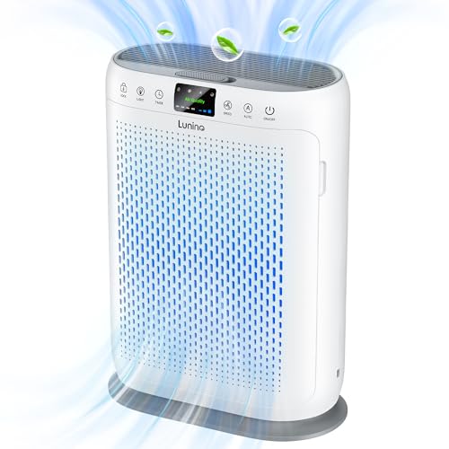 LUNINO Large Room Air Purifier with HEPA Filter