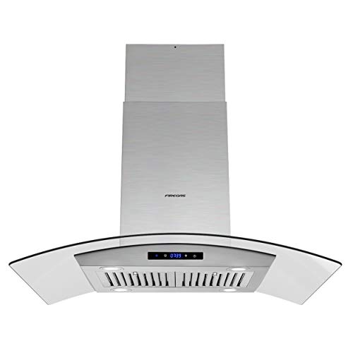 36 inch FIREGAS Island Range Hood - Stainless Steel
