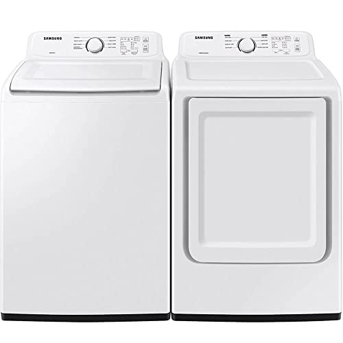 Samsung White Top Load Washer/Dryer Pair