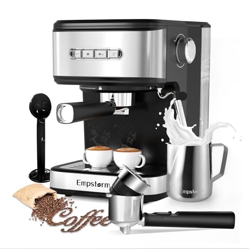 Empstorm 3-in-1 Espresso Machine with Milk Frother