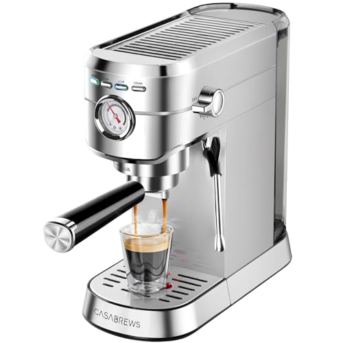 CASABREWS 20 Bar Espresso Machine with Milk Frother