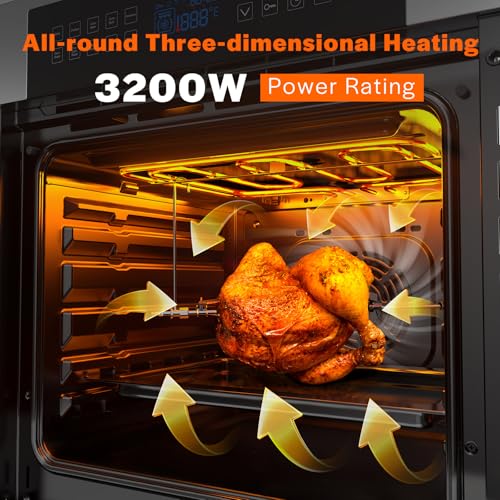 Empava 24" Electric Convection Single Wall Oven