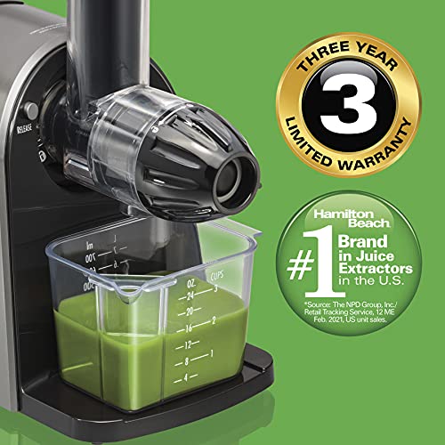 Hamilton Beach Cold Press Masticating Juicer Machine