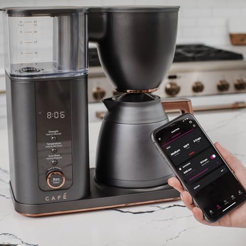 Smart WiFi Drip Coffee Maker with Thermal Carafe