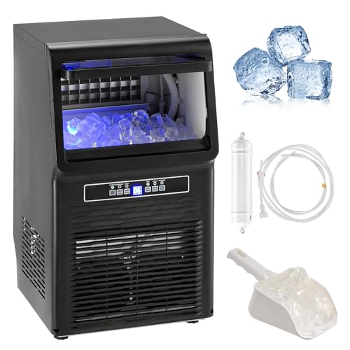 VEVOR 110V Portable Ice Maker with Water Filter