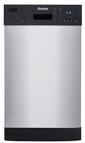 Danby 18" Built-In Dishwasher in Stainless Steel