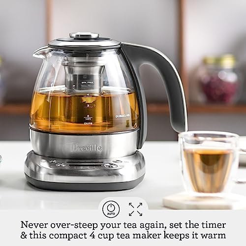 Breville Smart Compact Tea Infuser, Stainless Steel