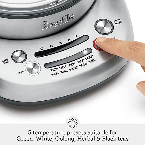 Breville Smart Compact Tea Infuser, Stainless Steel