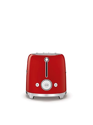 SMEG 50's Retro 4-Slice Toaster in Red