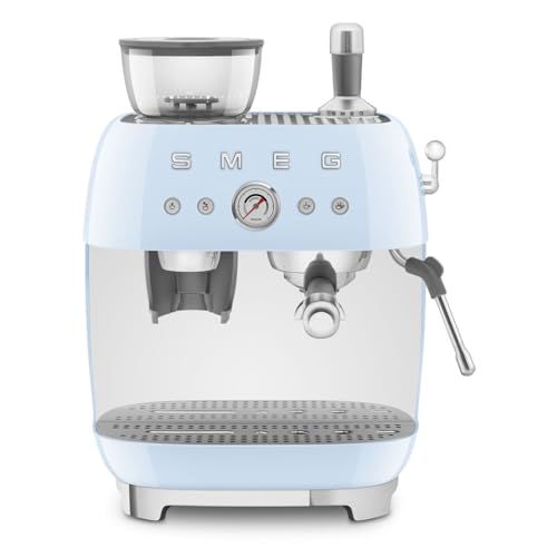 Smeg Retro Pastel Blue Espresso Machine