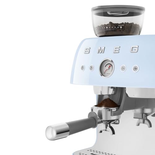 Smeg Retro Pastel Blue Espresso Machine
