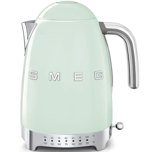 Smeg Retro 7-Cup Electric Kettle, Pastel Green
