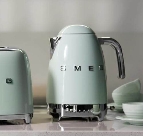 Smeg Retro 7-Cup Electric Kettle, Pastel Green