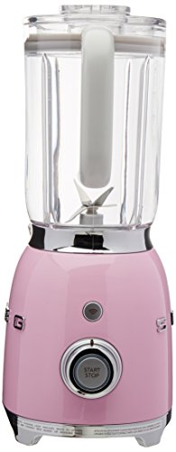Smeg 50s Style Pastel Pink Blender, 48 Ounce