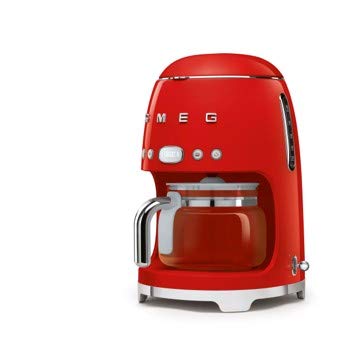 Smeg 50's Retro Drip Coffee Machine - Red