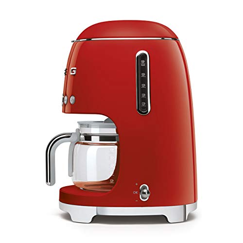 Smeg 50's Retro Drip Coffee Machine - Red