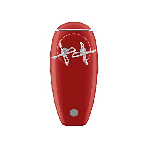 Smeg Retro 50's Electric Hand Mixer - Red