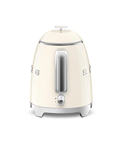 SMEG 0.8L Cream Kettle - Retro 50s Design