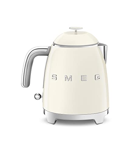 SMEG 0.8L Cream Kettle - Retro 50s Design