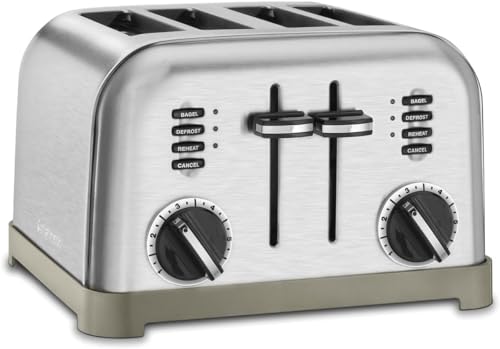 Cuisinart Brushed Stainless 4-Slice Toaster Oven CPT-180P1
