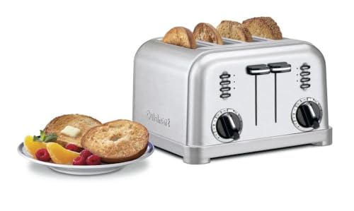 Cuisinart Brushed Stainless 4-Slice Toaster Oven CPT-180P1