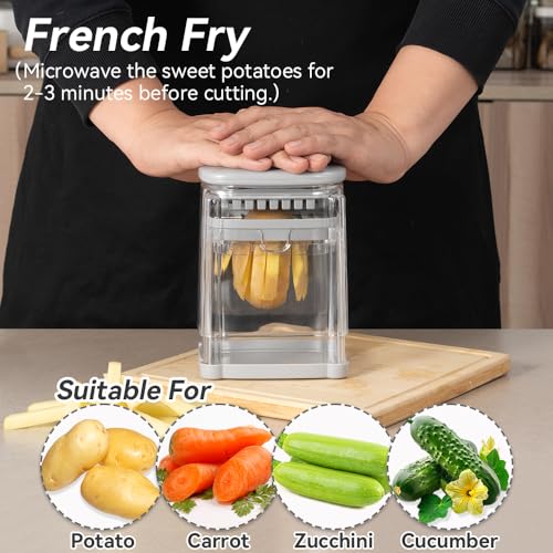 Badelite 3-in-1 French Fry and Vegetable Cutter