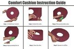 Comfortable Inflatable Donut Cushion for Pain Relief
