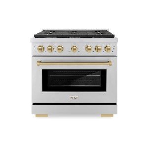 ZLINE 36" 5.2 cu. ft. 6 Burner Gas Range