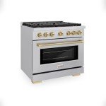 ZLINE 36" 5.2 cu. ft. 6 Burner Gas Range