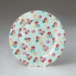 Shabby Rose Chintz Dessert Plates Set of 6