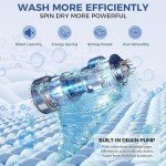 Portable Full Automatic Washing Machine & Spin-Dryer