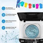Compact 17.8L Portable Washing Machine with Pump