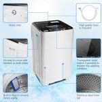 Compact 17.8L Portable Washing Machine with Pump