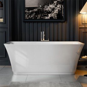 Empava 59" Modern Freestanding Soaking Bathtub