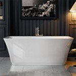 Empava 59" Modern Freestanding Soaking Bathtub