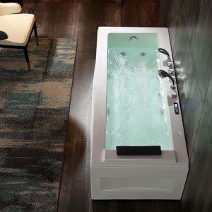 Empava 67" Jetted Spa Bathtub with Heater