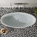 Empava 67" White Acrylic Freestanding Soaking Tub