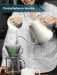 Electric Gooseneck Kettle for Coffee and Tea Brewing
