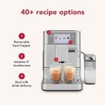 KitchenAid Fully Automatic Espresso Machine with Milk Options