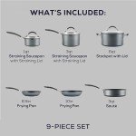 Circulon A1 Nonstick Induction Cookware Set, 9 Pieces